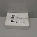 PUR Plus Vertical Faucet Mount Water Filtration System, Lead-Reducing Water Filter For Sink Faucet, Easy Install, 100 Gallons, Compatible with Sinks with External Aerators, Grey