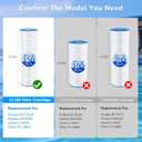 Future Way CC150 Pool Filter Cartridge Replacement for Pentair Clean & Clear 150, Replace Pleatco PAP150, Pentair R173216, Unicel C-9415, 150 sq.ft