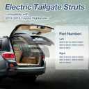 Electric Liftgate Strut Compatible with 2014-2019 Toyota Highlander Driver and Passenger Side Power Tailgate Shock Support # 6891009130 6891009120 Pair