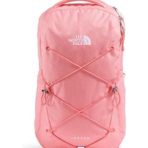 The North Face Women's Jester Everyday Laptop Backpack - Commuter Travel Bag, Laptop Sleeve, Water-Repellent, Coral Crush Light Heather/Coral Crush, One Size
