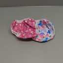 ALVABABY Swim Diapers 2pcs Baby & Toddler Snap One Size Reusable Adjustable Swim Diapers for Swim Classes SW09-10 (Small, 01 Fish & Sailboat)