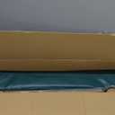 Outdoor Heated Cat House in Winter,Extremely Insulated & Weatherproof,Feral Cat Shelter with Waterproof Eaves & Escape Door for Outside Stray Barn Cat(Dark Green,25.6"x16.5"x13.4")