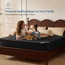 BEDLORE Waterproof Mattress Protector, Twin Size Mattress Pad