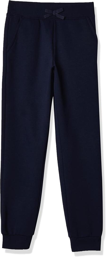 The Children's Place Girls' Active Jogger Pants (Tidal French Terry, XS)