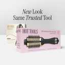 HOT TOOLS 24K Gold Blow Dryer Brush, Round Brush Blow Dryer for Salon-Worthy Blowouts in One Step, Fast Styling & Long-Lasting Results