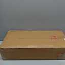 Kate and Laurel Karlsen Wood and Metal Narrow Side Table; 16 x 24 x 8; Whitewash and Black; Modern Transitional Slim Nightstand with Mixed Materials Design