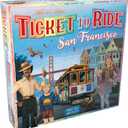 Asmodee Ticket to Ride San Francisco Board Game - Fast-Paced Railway Adventure in The City by The Bay! Fun Family Game for Kids & Adults, Ages 8+, 2-4 Players, 10-15 Minute Playtime
