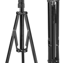 WELLMAKING Light Stand, 72 inches led Light Stand Reverse Folding Light Tripod for Photography, Portable Light Tripod, Reflector Stand Suitable for Streaming, vlog, YouTube