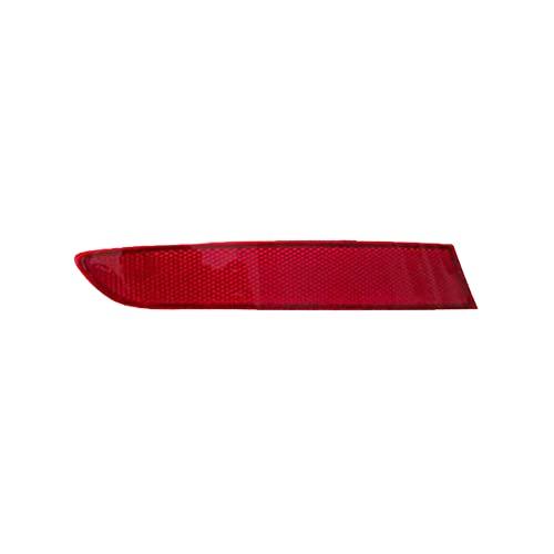 TOTMOX Red Lens Rear Bumper Reflector, Car Rear Bumper Reflector Compatible with BMW X3 F25 LCI 2015-2017, Left Driver Side, 63257352209(1pcs)