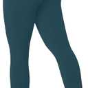 Sunzel Sustainable High Waisted Butt Lifting Leggings with Pockets for Women, No Front Seam Tummy Control Workout Yoga Pants (Green, M)