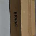 7 code Thicken & Sturdy Clear Shoe Storage Organizer with Magnetic Door, Stackable Boxes for Closet, Foldable Shoe Rack for Sneaker Boot Container, Plastic Shoe Cabinet Shoe Box 6 Pack, Black