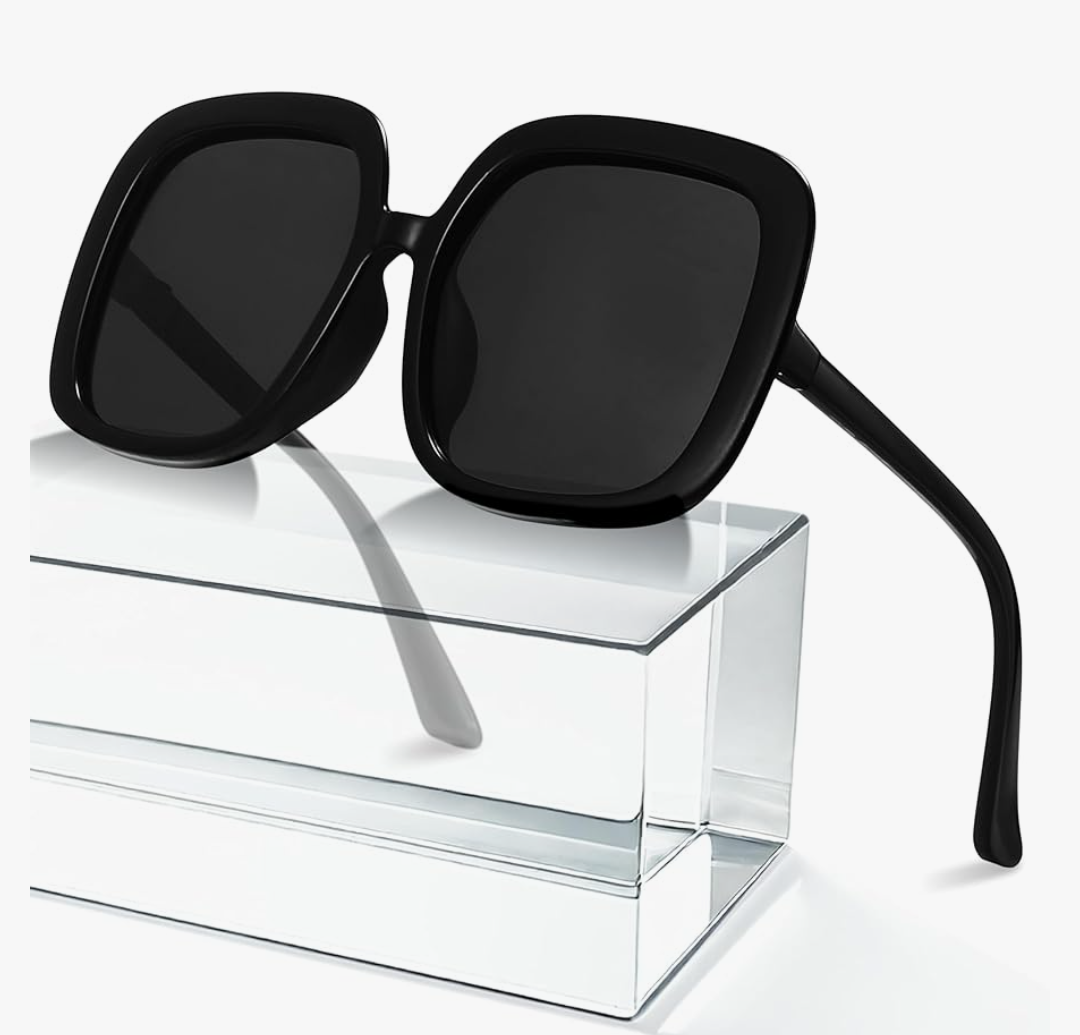 miyya Oversized Polarized Sunglasses Women, Trendy Retro Sun Glasses for Women 2025, Oversized Shades