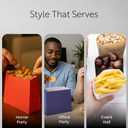 Restaurantware Bag Tek 3.9 x 2.3 x 3.8 Inch Paper Bags For Snacks 100 Small Paper Bags For Foods - Disposable Sustainable Kraft Paper Snack Bags Microwavable Freezable