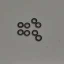 uxcell 6902-2RS Deep Groove Ball Bearing 15mm x 28mm x 7mm Double Sealed Carbon Steel Bearings 8pcs