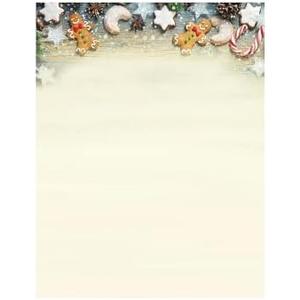 2 Pack Great Papers! Cookie Exchange Letterhead, 80 count, 11" x 8.5" (2017024)