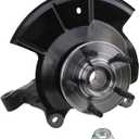 TRQ Steering Knuckle Assembly Compatible with 2011-2014 Ford Edge 2011-2015 Lincoln MKX