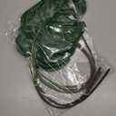 6 Pack Artificial Monstera Leaves with Long Stem for Vase - Fake Tropical Plants Palm Leaves Realistic Philo Turtle Leaves for Home Wedding Party Decor - Small