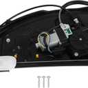 FINDAUTO LR060138 Rear Right Power Window Regulator with Motor Assembly Compatible for 2008-2015 for Land Rover LR2