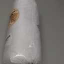 KMUSET White Fleece Blanket for Couch - Super Soft Cozy Luxury Throw Blankets for Women, Beautiful 3D Jacquard Gift Blanket for Girls, 50 x 60 Inches