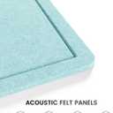 Fluxynara Felt Bulletin Board, 23.6"x17.1", Coastal Dawn