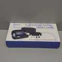 CoBak Hard Carrying Shell Case for PlayStation Portal Remote Player - with 2 Screen Protector, 1 Grip Case, 4 Thumb Grip Caps, Hard Outer Cover for PS5 Portal, Black