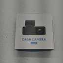 Dash Cam 1296P Front Dashcam, V300 WiFi Dash Camera for Cars with App, Night Vision, Mini Hidden Single Car Camera, Loop Recording, 24H Parking Mode, Support 256GB Max, Black