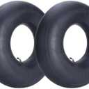 (2-Pack) Fastvert 16x6.50-8 / 16x7.50-8 Heavy-Duty Inner Tubes with TR-87 Bent Valve Stem – Compatible with Lawn Mowers, Tractors, Wheelbarrows & More