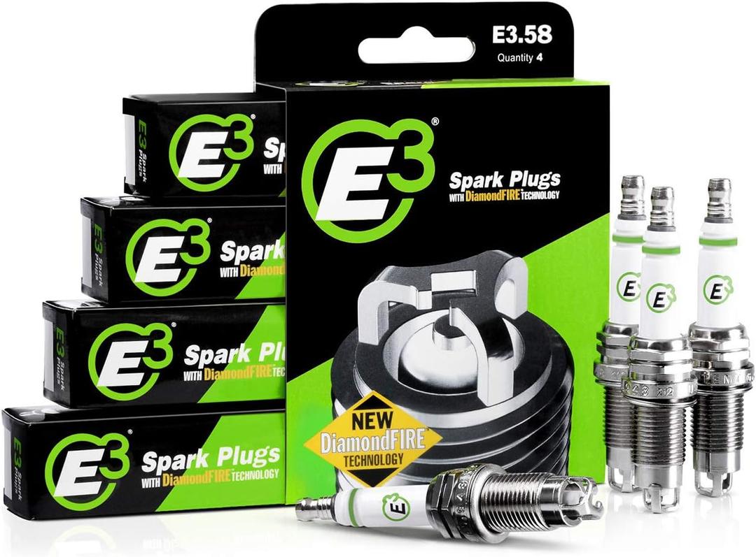 E3 Spark Plugs E358 Spark Plug, 4 pieces