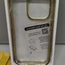 Miracase Magnetic for iPhone 14 Pro Case 6.1 inch, (Compatible with MagSafe) Upgrade Full-Body Clear Phone Bumper Case with Built-in 9H Tempered Glass Screen Protector, Magnetic Clear Pink