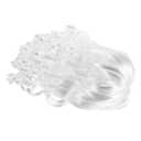 Elderly Wig for Cosplay Curly Santa Claus Costume Wig for Christmas Halloween Funny Party Prop for Men Women Multiple Styles