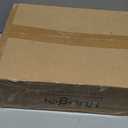 Huuger Nightstand with Charging Station, 27.6 Inch Bedside Table with Fabric Drawers, End Table with USB Ports and Outlets, Night Stand for Bedroom, Rustic Brown