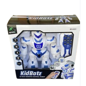 Skidz RC Kid Botz Hi-Tech Remote Control Robot Battery Powered (“AA”) Kids Toy
