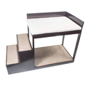 Penn-Plax Buddy Bunk Multi-Level Bed | Pet Stairs for High Beds and Couches | 3 Step System for Small Sized Dogs and Cats | Practical and Accommodating for Modern Homes (DOGF60)