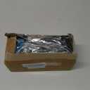 Winter Toddler Ice Skates, Adjustable Double Runner Ice Skates with Hook and Loop Fastener Straps, Blue Double Blade Ice Skates for Kids Toddler Training Shoes Beginner