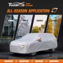 Car Cover Waterproof All-Weather,Heavy-Duty Outdoor Full Exterior Automobiles SUV(Length up to 181 inch) with Windshield Sun Shade Universal Fit Subaru CrossTrek,Audi Q3,Soul,Element etc