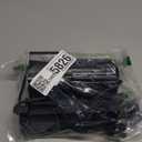 Stright 360 Degree Rotating Christmas Tree Stand, Revolving Artificial Tree Base for Tree Up to 7.5FT, Spinning Christmas Tree Stand with 2 Settings Trunk Diameter and One Built-in Electrical Outlet