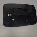 Driver Side Heated Mirror Glass Compatible with 2009-2018 Dodge Ram Pick-Up 1500 2500 - Replace 68079363AA 68050299AA - Side View Exterior Convex Mirror w/Backing Plate