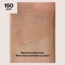 Revlon Liquid Foundation, ColorStay Face Makeup for Normal & Dry Skin, SPF 20, Longwear Medium-Full Coverage with Natural Finish, 150 Buff, 1 Fl Oz