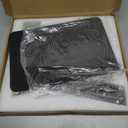 12X Magnifying Glass with Light and stand, Rectangle Real Glass Lens, Large 2*16 Inch Swivel Arm LED Lighted Clamp Desk Lamp, 5 Color Modes Dimmable, Magnifier for Reading Painting Craft Close Work (Black)