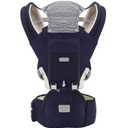 Baby Carrier Newborn to Toddler Baby Carriers with Seat Infant Baby Holder Backpack Baby Carriers Front and Back for Carrying and Hiking (Dark Blue)