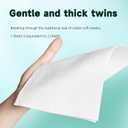 30 Pack Compressed Towels Disposable  Large 12x24 Inch Thick Washcloth Tablets, Portable Face & Body Towels for Travel, Camping, Hiking, Gym, Outdoor, Beauty Salon (30 Pack)