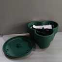 VIVOSUN 5 Tier Vertical Gardening Stackable Planter for Strawberries, Flowers, Herbs, Vegetables, Dark Green (1 Pack)