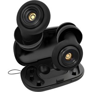 SilentNest Noise Canceling Sleeping Earplugs – Up to 50dB Noise Reduction, Reusable Soft Ear Plugs for Hearing Protection, Sleeping, Noise Sensitivity, Includes 8 Ear Tips & Carrying Case