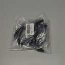 2 x Elecan Cat 6 Flat Ethernet Cable 1 Ft/10 Pack, High Speed Slim Short Patch Cables Internet Cables, 30 AWG Pure Copper 10Gbps 500MHz,Thin Flexible for POE Cat6 Cat 5e Cat 5 Network Cable Cord-Black