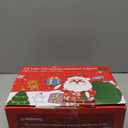 C9 Christmas Pathway Lights Outdoor,24.2ft Multicolored Flickering String Lights LED Christmas Walkway 20 Christmas Tree Light Bulbs with Stakes for Path Driveway Yard Garden Xmas Sidewalk Decoration (Multicolor Slow Change)