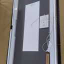 ISKM 20'' x 28'' LED Mirror for Bathroom Lighted Vanity Mirror for Wall Front Lights + Backlit LED Bathroom Mirror Anti-Fog Tempered Glass ETL Listed