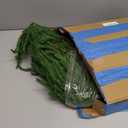 Waipfaru 9ft Artificial Norfolk Pine Garland, Realistic Christmas Garland with Lights Faux Winter Pine Greenery for Mantle,Table, Wall,Indoor,Outdoor Winter Christmas Decorations