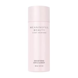Meaningful Beauty Skin Softening Gentle Cleanser, Non-Foaming Face Wash Cream for Hydration and Smoothness, Anti-Aging Skincare Facial Cleanser for Women with All Skin Types, Fragrance Free, 6 Fl Oz
