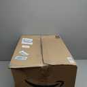 Amazon Basics No-Mess Hooded Enclosed Cat Litter Box with Odor Control and Swinging Door, Standard, 21" x 16" x 15", Multicolor