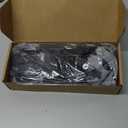 Ski Gloves, Winter Snow Waterproof Gloves Touchscreen Skiing & Snowboarding Cold Weather Glovess, Fits Both Men & Women, for Parent Child Kids with Wrist Strap (Grey)